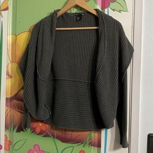 Dark gray H&M cardigan